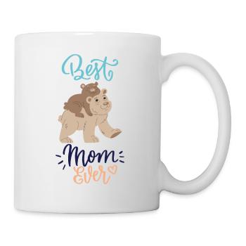 Best mom ever - Mug - white - Right