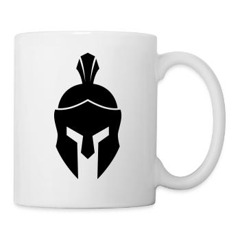 Casque Spartan - Mug blanc - blanc - Droite