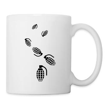 Grenade weapon icon - Mug - white - Right