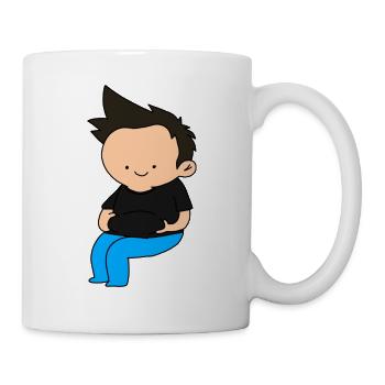 chiby gros - Mug blanc - blanc - Droite