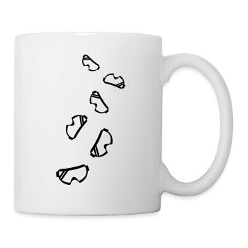 Ski goggles icon - Mug - white - Right