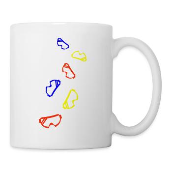 Ski goggles icon - Mug - white - Right