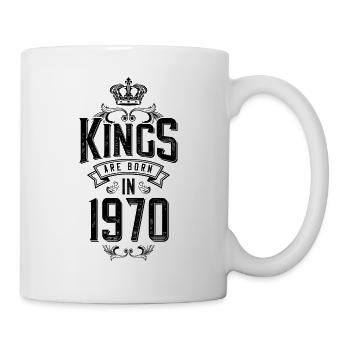kings are born 1970 - Mug - white - Right