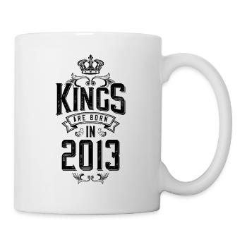 kings are born 2013 - Tasse - Weiß - Rechts