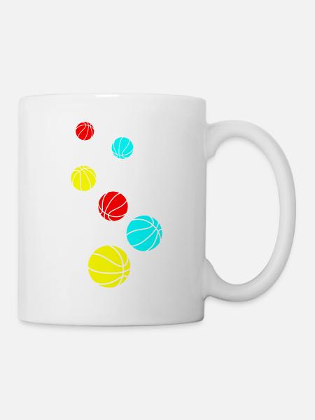 Basketball symbol - Tasse - Weiß