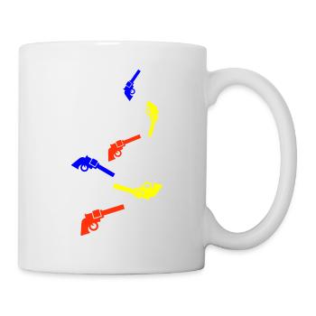 Weapon Symbol Pistol - Mug - white - Right