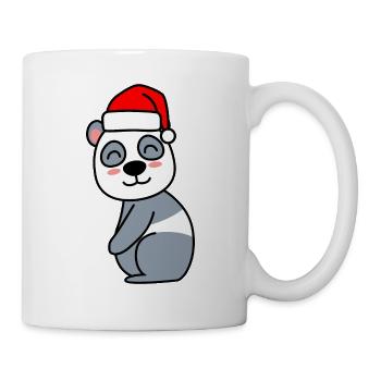 Panda Comic Noël Noël - Mug blanc - blanc - Droite