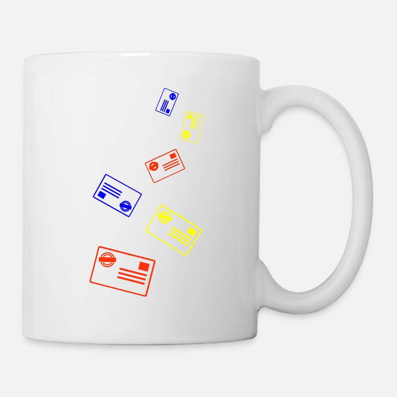 Stamp Colorful - Mug - white