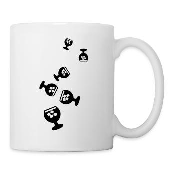 Whisky Icon - Tasse - Weiß - Rechts