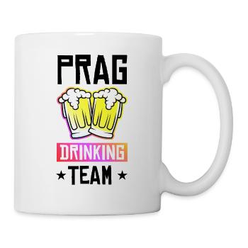 Équipe de Prague Drinking - Mug blanc - blanc - Droite