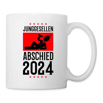 Bachelor party 2024 - Mug - white - Right