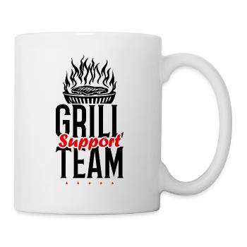 Grill Support Team - Tasse - Weiß - Rechts