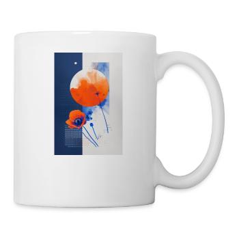 Corn poppy - Mug - white - Right