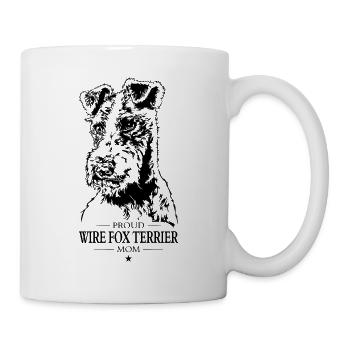 Wire Fox Terrier Mom Dogs Fox Terrier Wilsigns - Mug - white - Right