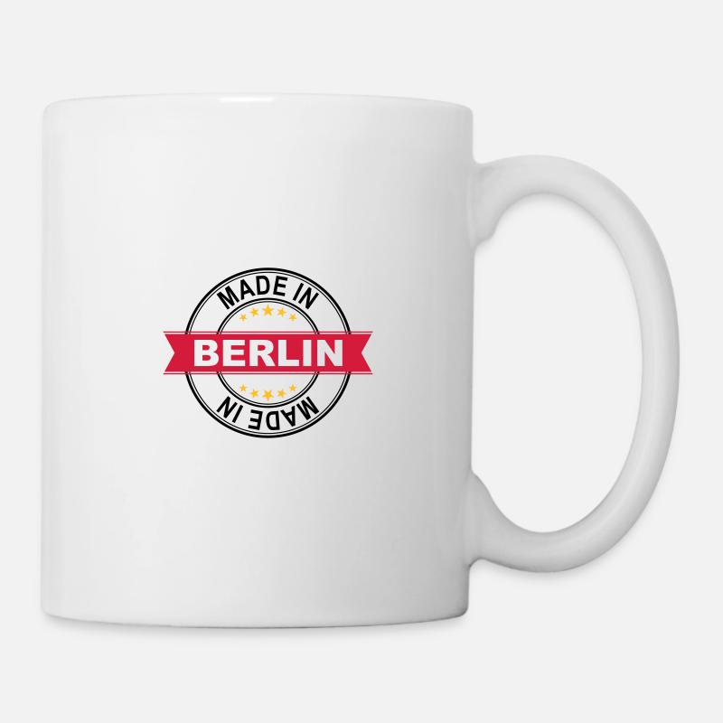 Made in Berlin - Tasse - Weiß