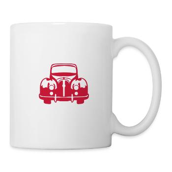 vieille voiture bagnol ancienne 24025 - Mug blanc - blanc - Droite