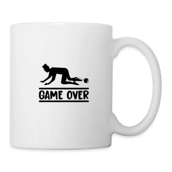braeutigam game over 02 - Tasse - Weiß - Rechts