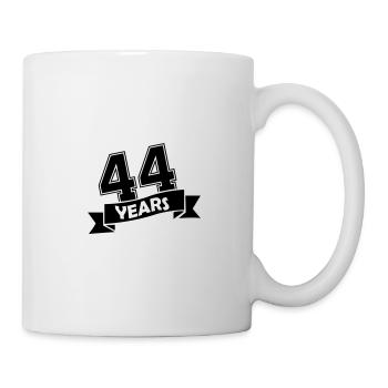 44 years - Mug - white - Right