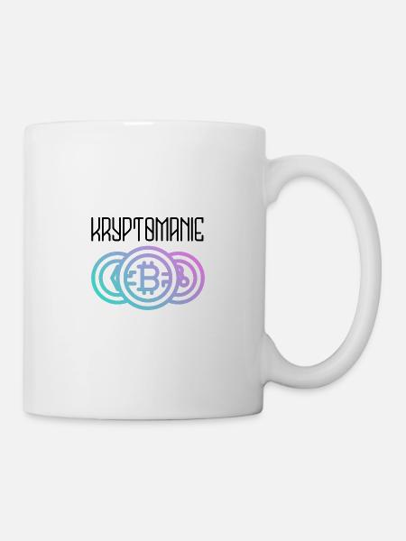 Kryptomanie - Tasse - Weiß