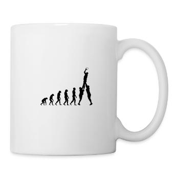 Evolution Rugby - Line-Out - Mug - white - Right