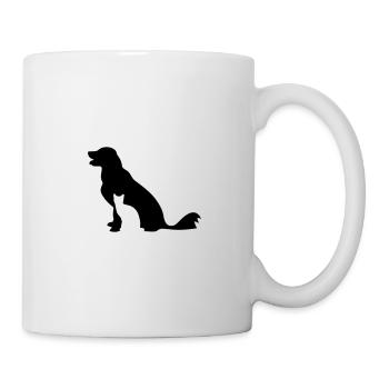 dog and cat - Mug - white - Right