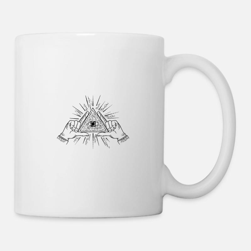 L’œil - Mug blanc - blanc