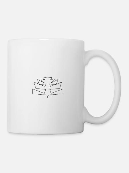 Abstrakt - Tasse - Weiß