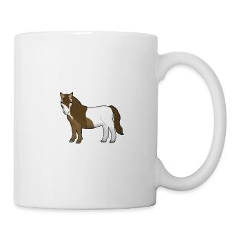 Shetlandpony 2 - Tasse - Weiß - Rechts