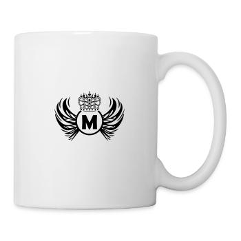 M wappen - Tasse - Weiß - Rechts