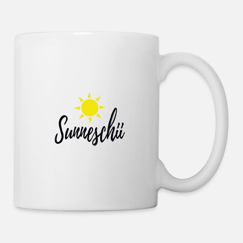 Sunneschii dialect Swiss German Sunshine - Mug - white