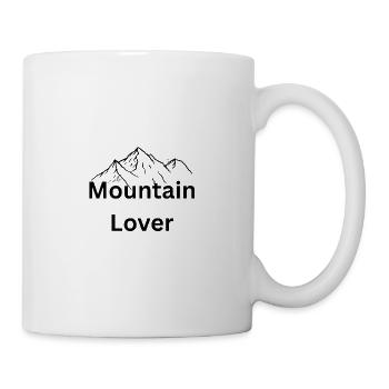 Mountain Lover Graphic Tee - Tasse - Weiß - Rechts