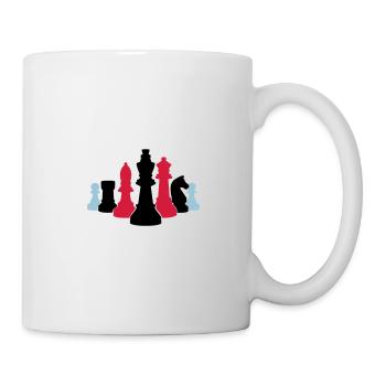 schach 002 - Tasse - Weiß - Rechts