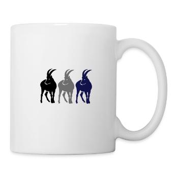taille de pierre - Mug blanc - blanc - Droite