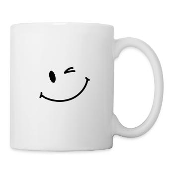 Happy face - Mug - white - Right