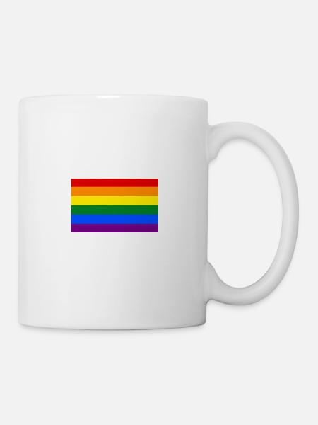 logo LGBT - Mug blanc - blanc
