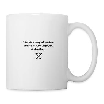 Les Bronzés font du ski / Humour / Réplique Culte - Mug blanc - blanc - Droite