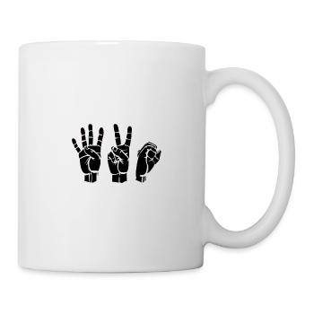 Smoke Shirt for Women and Men - Mug - white - Right