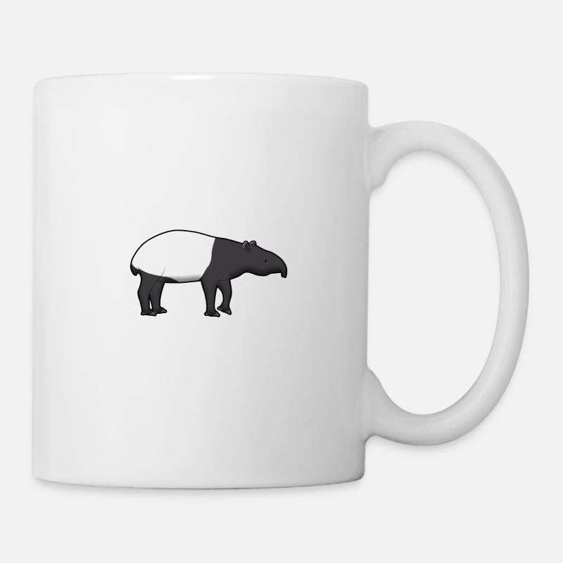 Tapir s'en va - Mug blanc - blanc