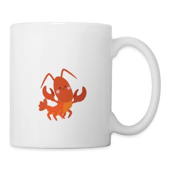 Homard doux - Mug blanc - blanc - Droite