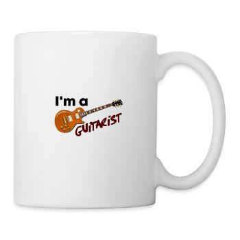 Musiker - ich bin ein Gitarrist - ich bin ein Gitarrist - Tasse - Weiß - Rechts