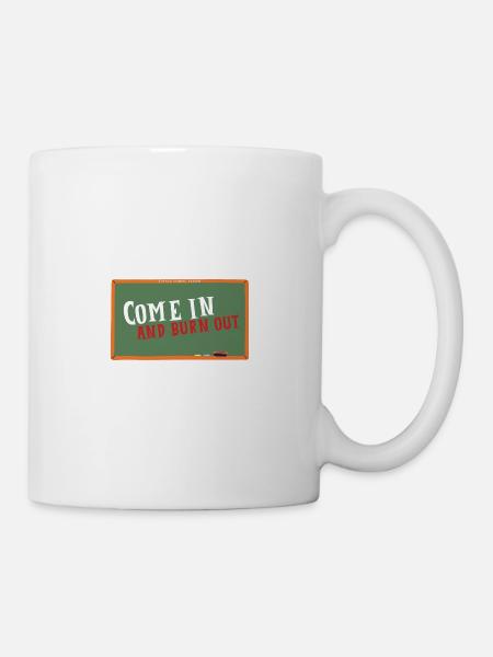 Quiet please! - Tasse - Weiß