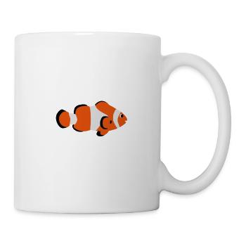 Clownsfisch Vektor - Tasse - Weiß - Rechts