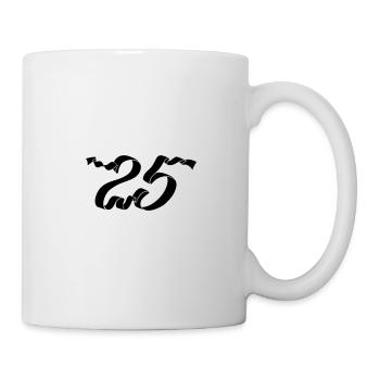 25 years - Mug - white - Right
