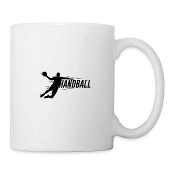 Handballer Sportsman Gift Athlète d'équipe - Mug blanc - blanc - Droite
