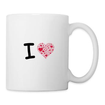 I love - Mug - white - Right