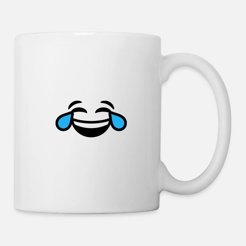 rire - Mug blanc - blanc