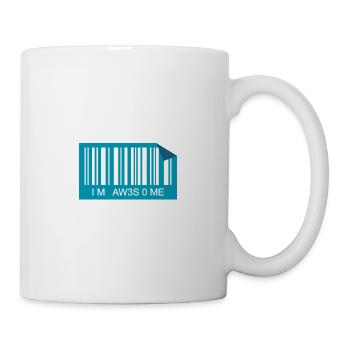 Awesome - Tasse - Weiß - Rechts