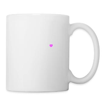 Filles Gang Équipe Femmes Coeur - Mug blanc - blanc - Droite
