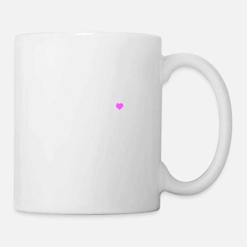 Support Team Herz - Tasse - Weiß