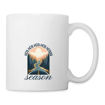 hoa hoa hoa season - Tasse - Weiß - Rechts